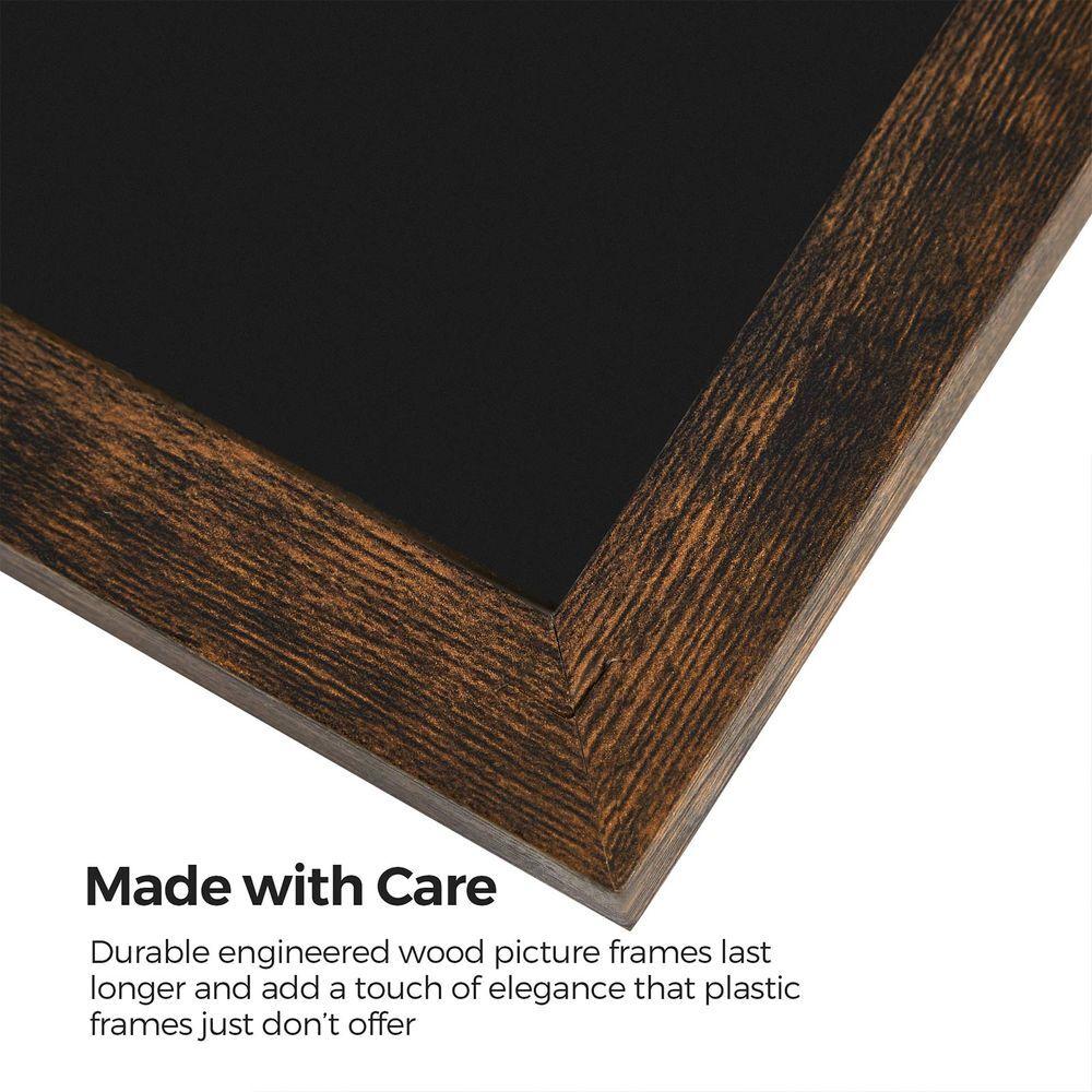 SONGMICS Collage Picture Frames (Pack of 10) - Rustic Brown