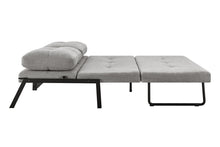 Load image into Gallery viewer, Shangri-La Brad Upholstered Double Sofa Bed (Grey)