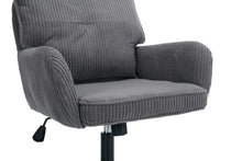 Load image into Gallery viewer, Gorilla Office - Ribbed Corduroy Office Chair - Grey