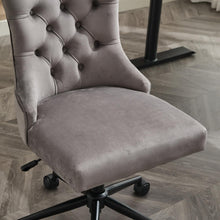 Load image into Gallery viewer, Gorilla Office: Ella Velvet Chair - Grey