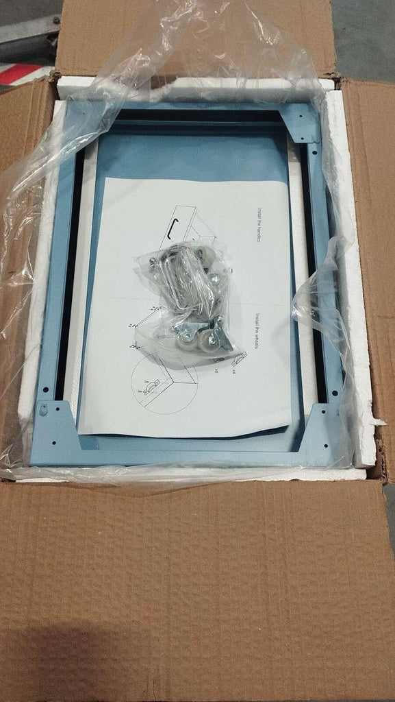 Gorilla Office - Mobile Metal 5 Drawer Cabinet - Pine Green