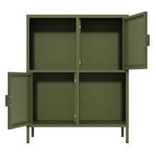 Load image into Gallery viewer, Fraser Country Milan Metal Cabinet - Olive Green