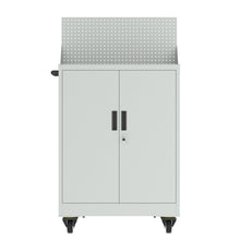 Load image into Gallery viewer, Fraser Country Milan Steel Tool Cart Cabinet - Light Grey