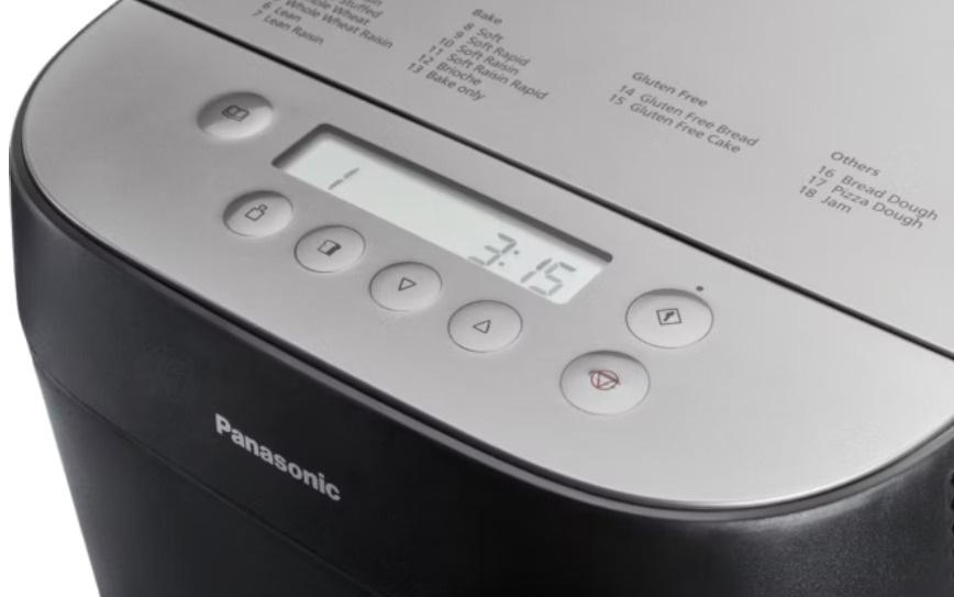 Panasonic: Artisan Style Hard Crust Breadmaker (SD-ZP2000KST)