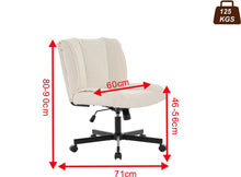 Load image into Gallery viewer, Gorilla Office - Corduroy Office Chair White