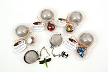 Load image into Gallery viewer, Stainless Steel Mesh Tea Ball with Novelty Bug Cup Decoration - D.Line