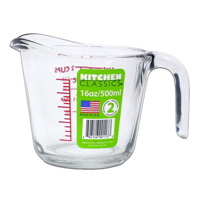 Kitchen Classics: Glass Measure Jug - 500ml - D.Line