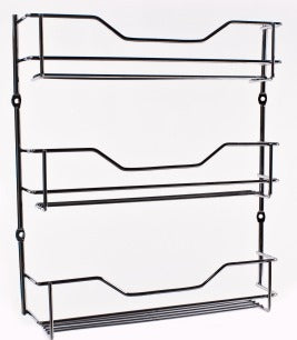 3 Tier Chrome Spice Rack - D.Line