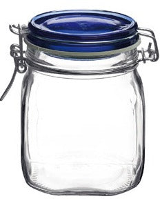 Bormioli Rocco Fido 750ml Jar - Blue