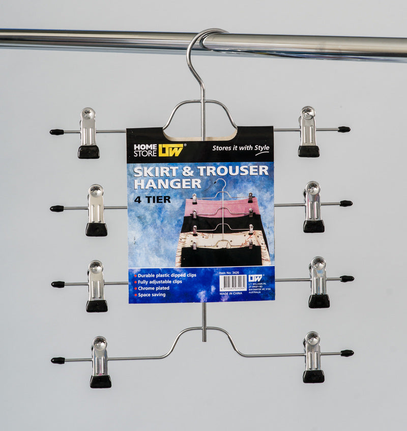 L.T. Williams - 4 Tier Skirt Hanger