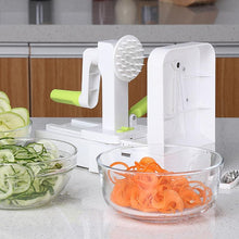 Load image into Gallery viewer, Ozzycook Portable Folding Hand Vegetable Spiralizer