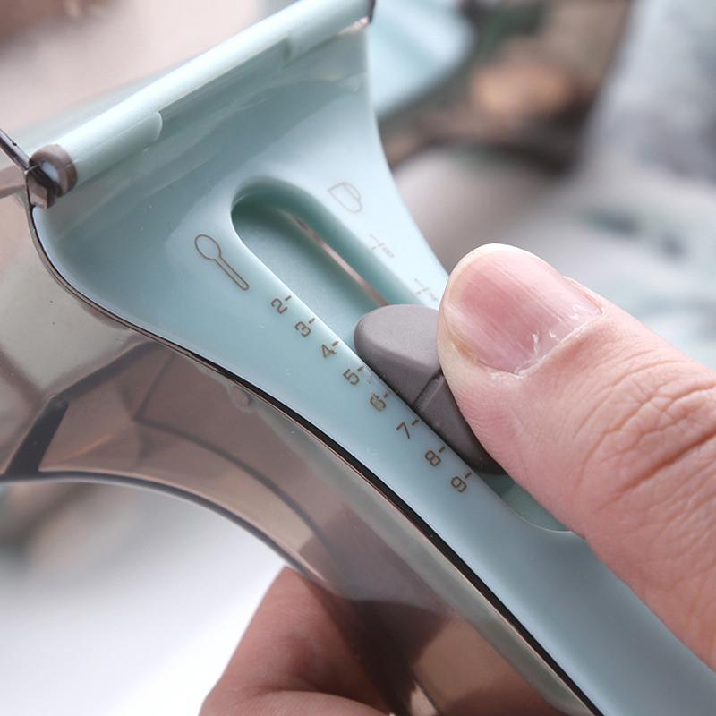 Plastic Adjustable Measuring Spoon Set (Set of 2)