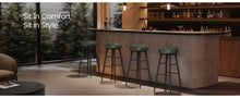 Load image into Gallery viewer, VASAGLE Ekho Collection Bar Stools Set of 2 - Forest Green