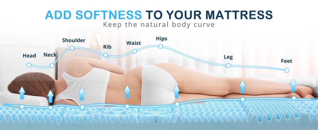 Fraser Country: 7-Zone Cooling Mattress Topper - Single (8cm Thick