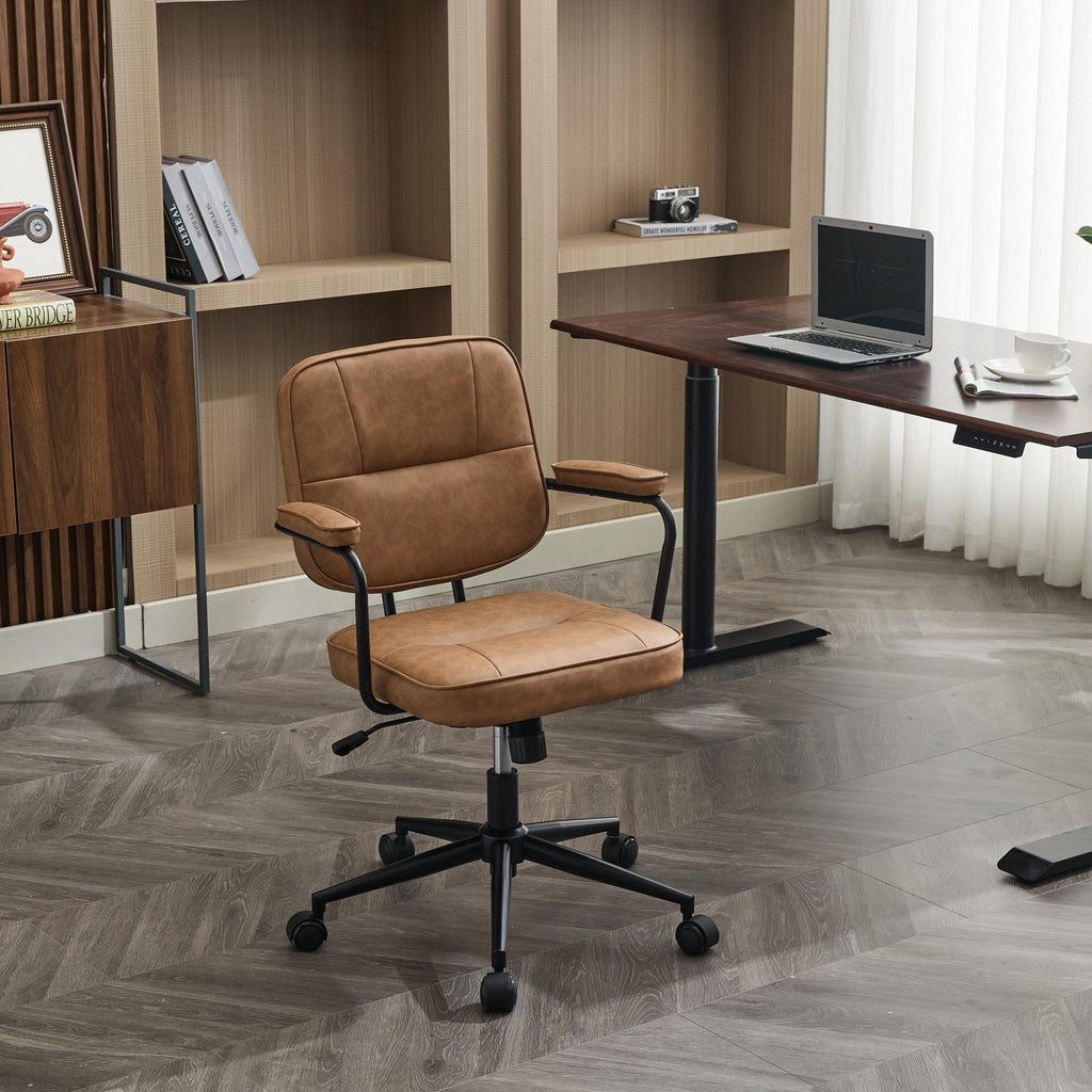 Gorilla Office - Kerry PU Leather Chair - Brown