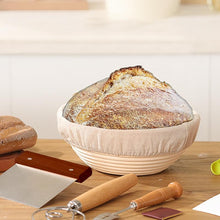 Load image into Gallery viewer, OZZYCOOK Sourdough Starter Kit with Bread Proofing Basket