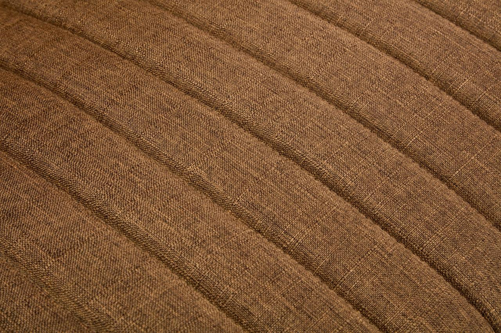 Gorilla Office- Ribbed Faux Linen Office Chair Brown