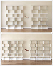 Load image into Gallery viewer, Vasagle Freestanding Decorative Wooden Bookcase - White