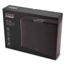 Load image into Gallery viewer, Joseph Joseph: Folio Steel 4 Piece Chopping Board Set - Carbon Black