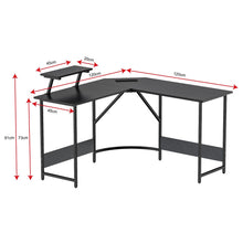 Load image into Gallery viewer, Fraser Country: 1200x450x730mm Corner Desk with USB Outlet