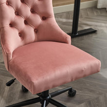 Load image into Gallery viewer, Gorilla Office: Ella Velvet Chair - Pink