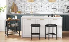 Load image into Gallery viewer, Vasagle : Set of 2 Bar Stools - Black
