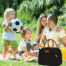 Load image into Gallery viewer, Lunch Box Bag - Black