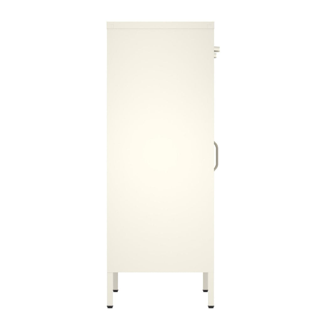Fraser Country Milan Metal Cabinet With Drawers - Cream