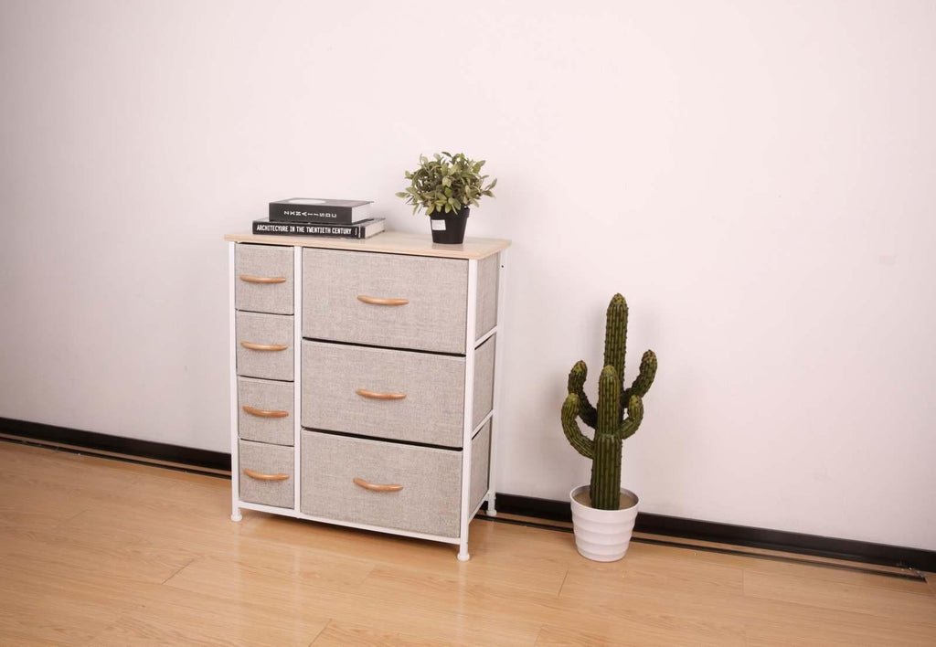 Ovela 7 Drawer Storage Chest -Beige