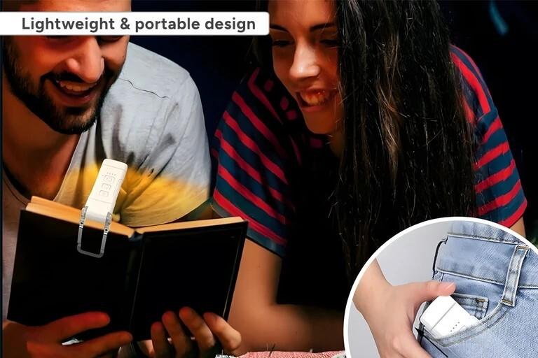 Rechargeable LED Reading Light - Essentials For You