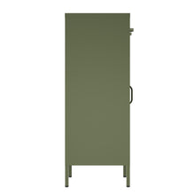 Load image into Gallery viewer, Fraser Country Milan Metal Cabinet With Drawers - Olive Green
