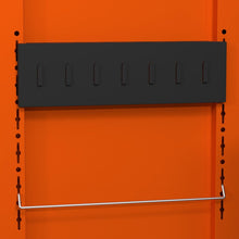 Load image into Gallery viewer, Fraser Country Milan Steel Tool Cart Cabinet - Orange &amp; Black