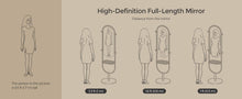 Load image into Gallery viewer, SONGMICS 3-in-1 Full-Length Floor Mirror