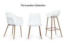 Load image into Gallery viewer, Ovela Set of 2 Leerdam Bar Stools (White)