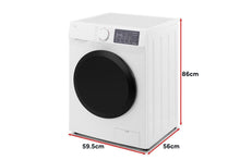 Load image into Gallery viewer, Kogan 9kg Front Load BLDC Inverter Washing Machine (White)