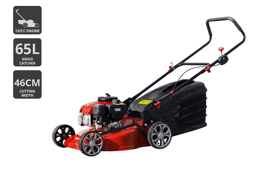 Certa Petrol Powered 18” 132cc 4 Stroke Lawn Mower