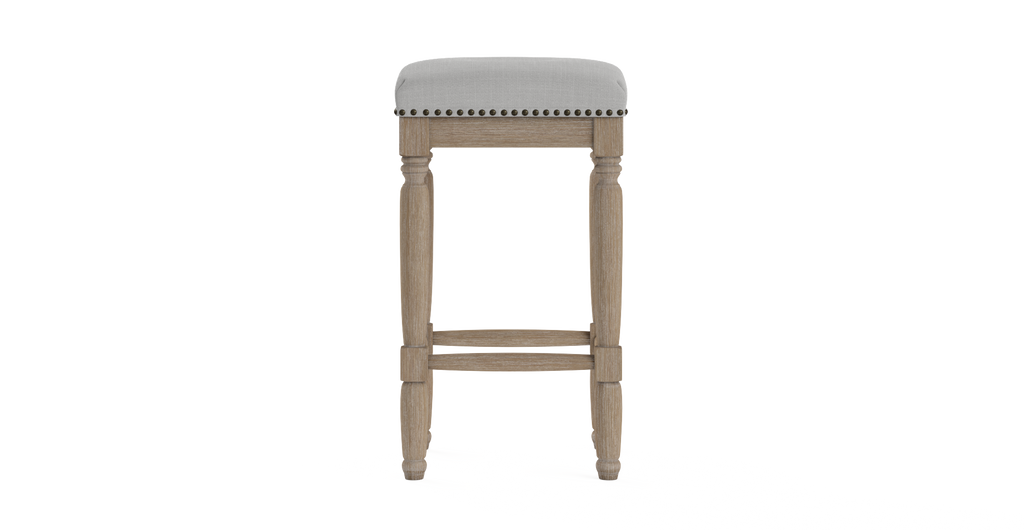 Set of 2 Brosa Clovis Counter Stools (Cloud Grey, 65cm)