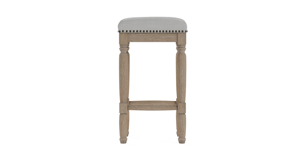 Set of 2 Brosa Clovis Counter Stools (Cloud Grey, 65cm)
