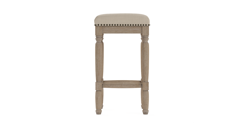 Set of 2 Brosa Clovis Counter Stools (French Beige, 65cm)