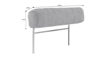 Load image into Gallery viewer, Brosa Como Headrest (Gainsboro Grey)