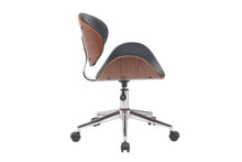 Load image into Gallery viewer, Ergolux Bentwood Office Chair (Black/Walnut)