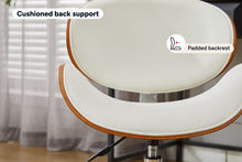 Load image into Gallery viewer, Ergolux Bentwood Office Chair (White/Walnut)