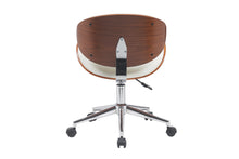 Load image into Gallery viewer, Ergolux Bentwood Office Chair (White/Walnut)