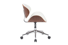 Load image into Gallery viewer, Ergolux Bentwood Office Chair (White/Walnut)