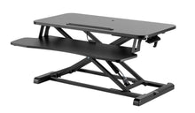 Load image into Gallery viewer, Ergolux Pro Height Adjustable Sit Stand Desk Riser 80cm (Black)