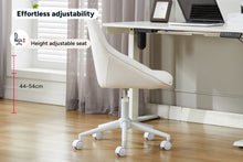 Load image into Gallery viewer, Ergolux Daisy Linen Office Chair (Beige/White)