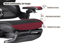 Load image into Gallery viewer, Ergolux Elite Ergonomic Mesh Office Chair with Footrest (Black)