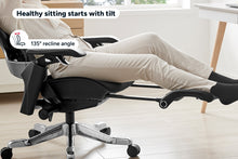 Load image into Gallery viewer, Ergolux Elite Ergonomic Mesh Office Chair with Footrest (Black)