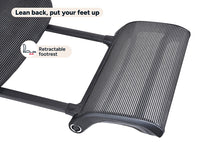 Load image into Gallery viewer, Ergolux Elite Ergonomic Mesh Office Chair with Footrest (Black)