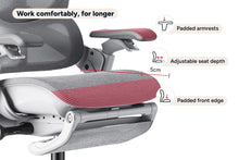 Load image into Gallery viewer, Ergolux Elite Ergonomic Mesh Office Chair with Footrest (Grey)